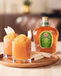 Now serve this red martini to your party girls. Apple Whisky Slush Whisky Cocktail Recipe Crown Royal