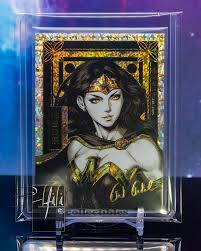 Wonder Woman Gal Gadot Goddess Feast 4 Gold Sig ZR-005 Doujin Waifu Premium  Card | eBay