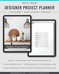 There is so much that goes into each one, from products to labor to shipping to taxes and a design budget starts with your vision for the space. Designer Project Planner Interior Design Planner Project Etsy In 2021 Planner Design Budget Interior Design Interior Design Software