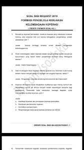 Koperasi syariah oleh pak alex diposting pada mei 31, 2021 pada kesempatan kali ini pengajar.co.id akan membuat artikel mengenai koperasi syariah, yuk disimak ulasannya dibawah ini: Soal Tentang Koperasi Goreng