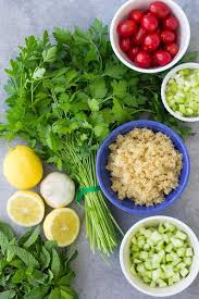 Servings Calories 188kcal Ingredients 1 Cups Water Cup Quinoa See Note Tabouli Salad Recipe Healthy Recipes Tabouli Salad