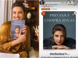 Priyanka chopra jonas and ranveer singh recently came together virtually to discuss priaynka's memoir unfinished and the chat revealed a lot of interesting trivia. Priyanka Chopra Jonas Memoir Unfinished Becomes The Best Seller In India Us And Uk