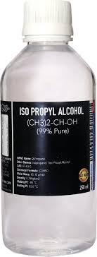 Prepare a mixture of 1 cup of each water and rubbing alcohol in a. Iso Propyl Alcohol 99 Pure Ch3 2 Ch Oh Cas 67 63 0 250ml Amazon In Industrial Scientific