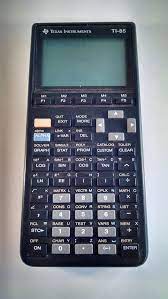 Texas Instruments Ti 85 Graphing Scientific Calculator Cover W Battery Scientific Calculator Graphing Calculator Graphing