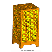 Download Laser Cut Light Box Table Lamp Dxf Plan Freepatternsarea