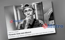 *jumlah keseluruhan akan diberi berdasarkan penilaian kami. Pemandu Grab Maut Dibunuh