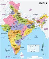 Such a mistake could not have gone unseen if this permission was obtained. Map Of India Printable Large Attractive Hd Map With Indian States Names Whatsanswer India World Map India Map Ancient India Map