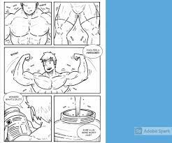 Muscle growth comic - ThisVid.com