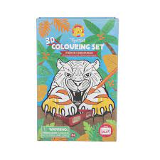 4.6 out of 5 stars 8. Tiger Tribe 3d Colouring Set Fierce Creatures On The Go Drawing Kit Rocket Toys