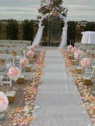 When libby carter and carlton zesch planned their wedding, they decided place soft hydrangeas into simple tin vases for rustic wedding aisle decor. Wedding Aisle Pictures