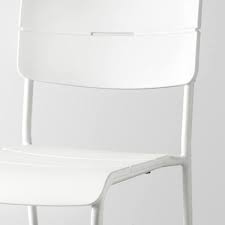 Quelques coussins ici et vous êtes au paradis. Vaddo Chair Outdoor White En 2020 Ikea Ensemble Table Et Chaise Chaise