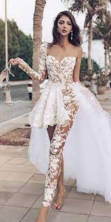 27 Wedding Pantsuit Jumpsuit Trendy Ideas Nontraditional Wedding Dress Wedding Pantsuit Wedding Dress Sketches