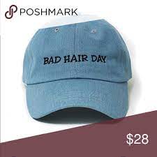 Bad Hair Day Cap In 2021 Black Trucker Hat Bad Hair Day Bad Hair
