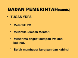 Mengikut perlembagaan persekutuan kuasa eksekutif bagi. Badan Perundangan Samb Ppt Download