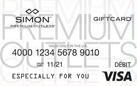 When using a visa gift card, you may occasionally lose track of its precise balance while making purchases. Visa Simon Giftcard Premium Outlets Simon