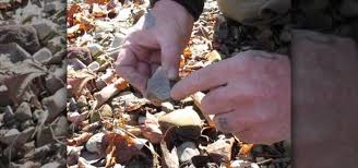 These will prevent the fire from spreading. How To Identify Flint And Other Types Of Sparking Rocks To Light A Fire Survival Training Wonderhowto