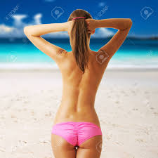 Download and use 400,000+ woman beach stock photos for free. Woman On Beautiful Beach At Seychelles Praslin Anse Lazio Collage Stock Photo Picture And Royalty Free Image Image 39703908