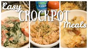 5 Favorite Crockpot Meals Comfort Food Ww Approved Healthy Crock Pot Recipes With Smart Points Youtube