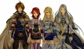 Legend Of The Legendary Heroes Ryner Keifer Ferris And Sion Anime Otaku Festas De Haloween