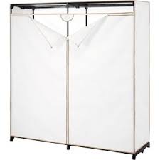 With three 19 wide x 14 long x 6.75 deep drawers , the cart can act as a mobile filing cabinet and utility closet perfect for storing office supplies, files, and other materials. Mainstays 60 Extra Wide Clothes Closet Walmart Com Clothes Closet Portable Wardrobe Closet Closet Clothes Storage