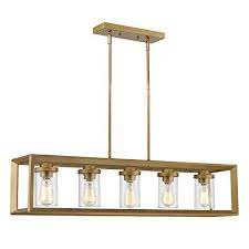Zeyu 5 Light Island Pendant Lighting Modern Linear Dining Room Light Fixture In Antique Dining Room Lighting Pendant Light Fixtures Dining Room Light Fixture