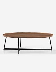 Gweneth Oval Coffee Table Walnut In 2020 Coffee Table Oval Coffee Tables Coffee Table Loft