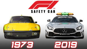 We'll let the man behind the wheel explain himself! F1 Safety Cars Evolution 1973 2019 Youtube