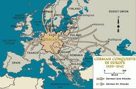 It comprises the westernmost share of eurasia. German Conquests In Europe 1939 1942 Holocaust Encyclopedia