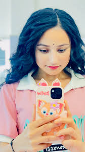 Kasto dekhiyo curly hair ma 🥰🥰 #hairstyle #fypageシ