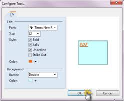 If i go and inserting individual line before text (0.134 0.473 0.790 setrgbcolor) the color information, the color is change and i can able to see in pdf. Setting Your Default Text Box Options Pdf Annotator