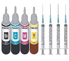 However recently i have been facing issues. Ang Refill Ink For Hp Deskjet 3835 All In One Ink Advantage Colour Printer With 4 Syringe 100 Ml Each Bottle Multi Color Ink Cartridge Black Magenta Cyan Yellow Amazon In Computers Accessories
