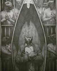 The Narrative Drawings Of So Pinenut Dark Art Drawings Surreal Art Art