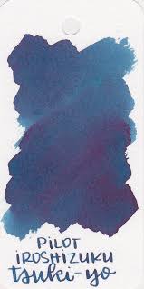 How does fountain pen ink stain your skin, clothes, and furniture? Ink Review 1064 Pilot Iroshizuku Tsuki Yo Mountain Of Ink