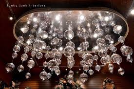 Ultimate Girl S Day Out With Tamara Part 3 Decorating The Barn Store Funky Junk Interiors Homemade Chandelier Funky Junk Interiors Clear Christmas Ornaments