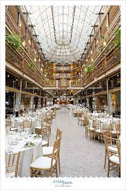 Wedding Sarah And Jim The Arcade In Downton Cleveland Cleveland Wedding Venue Glamorous Wedding Venue Wedding Event Venues