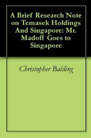 Temasek holdings (abbreviated as temasek) is an investment company owned by the government of singapore. Amazon Com A Brief Research Note On Temasek Holdings And Singapore Mr Madoff Goes To Singapore Ebook Balding Christopher Kindle Store