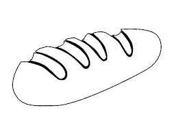 Loaf Of Bread Coloring Page Coloringcrew Com Loaf Bread Sunday School Coloring Pages Bible Coloring Pages