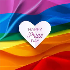 Maybe you would like to learn more about one of these? Download Happy Pride Day Lettering In A Heart And Rainbow Flag For Free Pride Day Rainbow Flag Vector Free