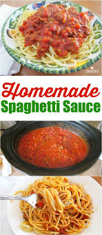 Homemade Beefy Spaghetti Sauce Video Recipe Homemade Spaghetti Sauce Recipes Pasta Dishes