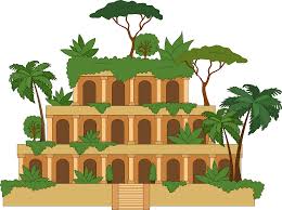In ancient writings the hanging gardens of babylon were first described by berossus, a chaldaean (a dynasty in babylonian history) priest who lived in the late 4th century b.c. Hanging Gardens Of Babylon Clipart Free Download Transparent Png Creazilla