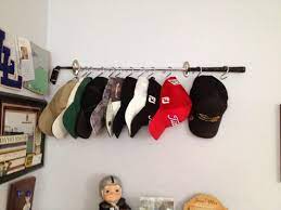 It S A Golf Club Hat Rack An Easy Diy Diy Hat Rack Golf Decor Golf Room
