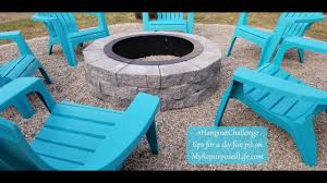 Outdoor gravel fire pit area. Diy Fire Pit And More On My Outdoor Overhaul My Repurposed Life Rescue Re Imagine Repeat