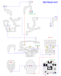 ドラクエ6 地底魔城マップ データ