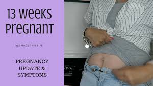 13 Weeks Pregnant Symptoms And Update Youtube