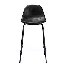 This barstool is the full package. Set Of 2 Maxine Modern Upholstered Faux Leather Counter Height Barstool Aeon Target
