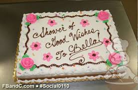 Social0110 Best Wishes Cake Pink And Brown Decoration Special Occasion Cakes Occasion Cakes Cake