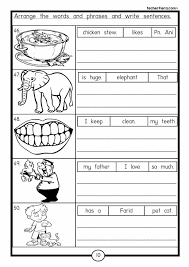 Learning Sentences Kindergarten Reading English Writing English Lessons