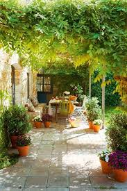 Spanisch Garden Patio Garten Hinterhof Garten Garten Und Outdoor