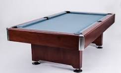 Cuel Sport 8-foot billiard table, brown
