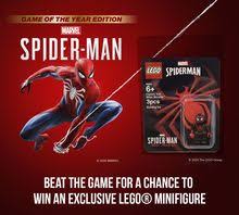 Miles morales has an extra treat for fans: Did You Beat Spider Man On Ps4 You Could Win This Lego Miles Morales Minifig
